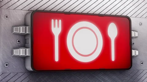 Dinner time. Looping. Stock Footage 34306866