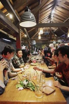 Dinner time Stock Photos