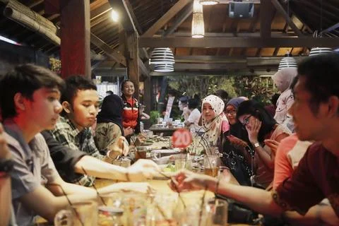 Dinner time Stock Photos