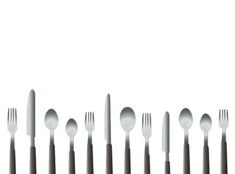 Dinner tools Stock Illustration