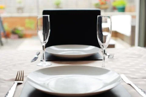 Dinner for Two Foto stock