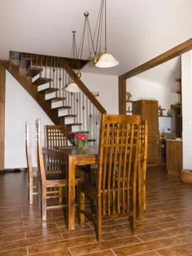 Dinning room Stock Photos