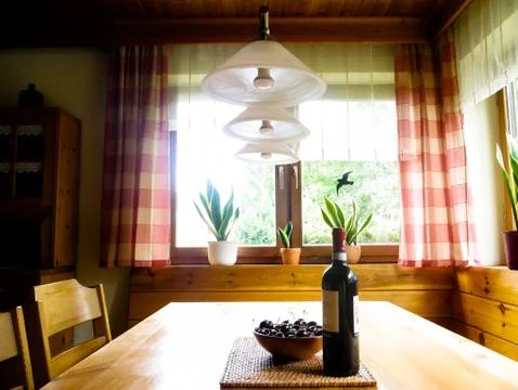 Dinning table Stock Photos