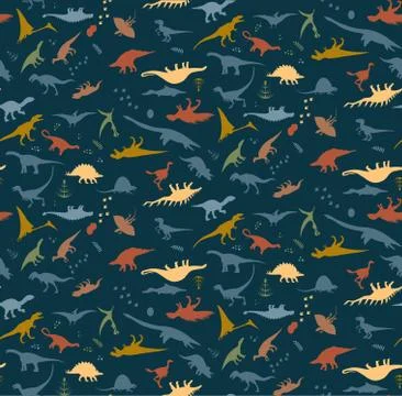 Dino alphabet Stock Illustration