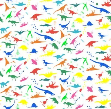 Dino alphabet Stock Illustration