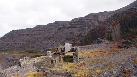 Dinorwig Slate Quarry Stock Footage 99999795