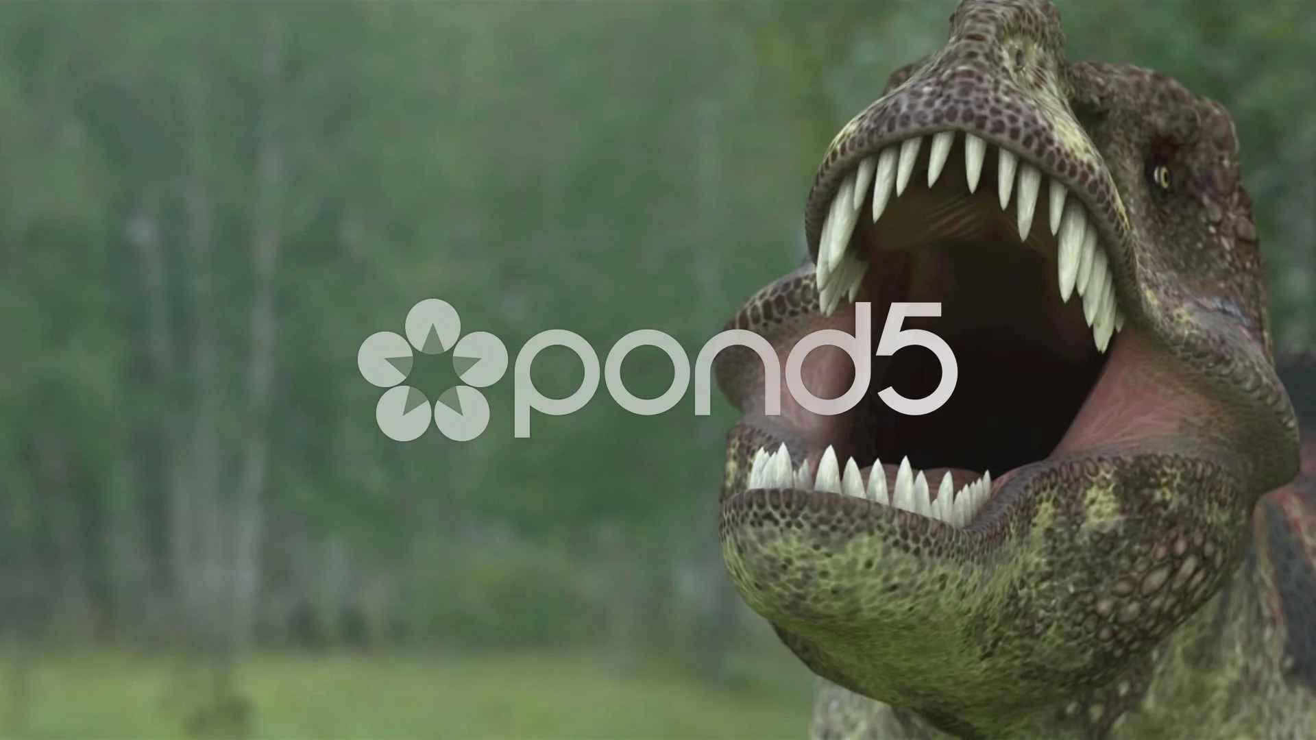 dinosaur 3d animation | Stock Video | Pond5