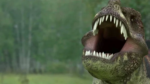 Dinosaur 3d animation Stock Footage 56138248