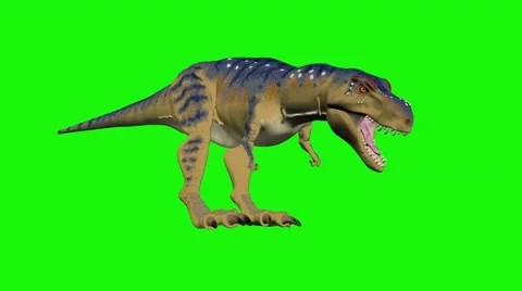 Dinosaur dancing hromakey Stock Footage 50388913