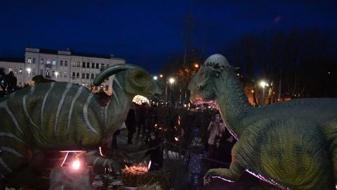 Dinosaur Stock Footage 100240882