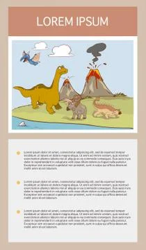 Dinosaur in the forest icon vector illustration graphic design Stock Illustration