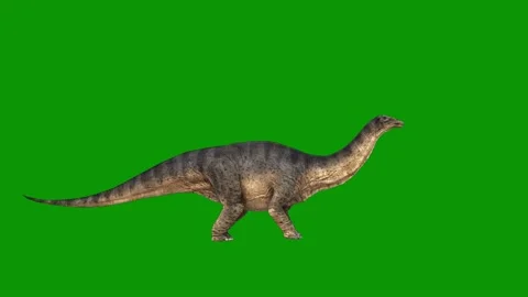 Dinosaur green screen walking animated chromakey design figure scene colorful Stock Footage 314068472