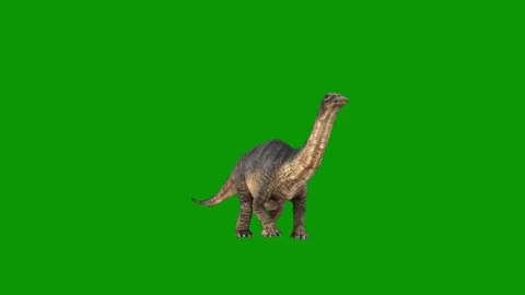 Dinosaur green screen walking animated chromakey colorful illustration layers 動画素材 314068475