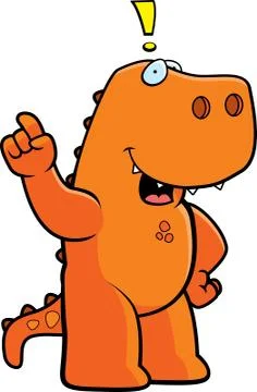 Dinosaur Idea Stock Illustration