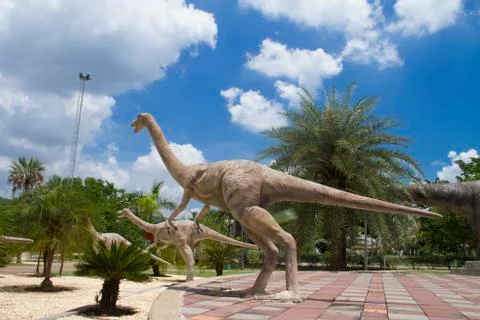 Dinosaur museum Stock Photos