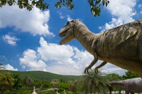 Dinosaur museum Stock Photos