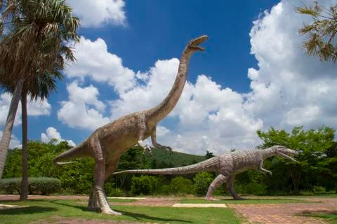 Dinosaur museum Stock Photos