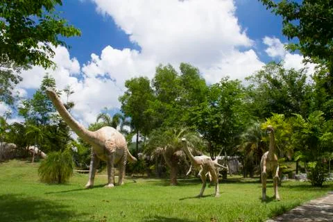 Dinosaur museum Stock Photos
