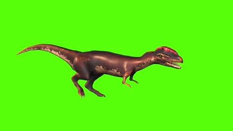 Dinosaur Roar Green Screen 3D Animation ... | Stock Video | Pond5