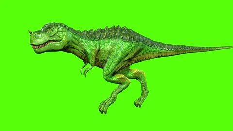 animate a running dinosaur Tyrannosaurus, Stock Video