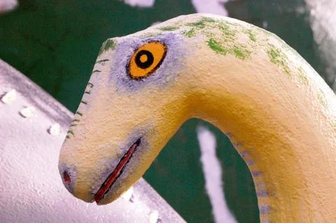 Dinosaur statue 스톡 사진