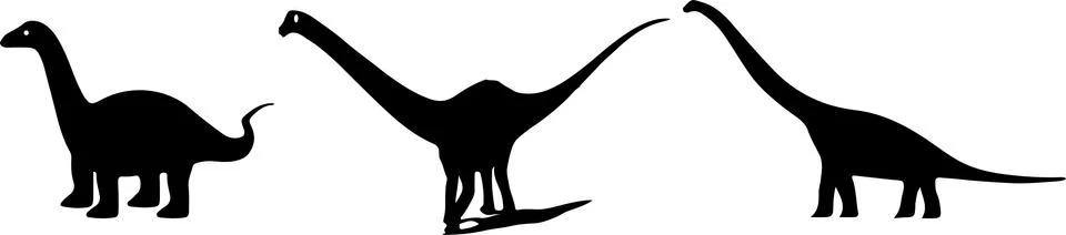 Dinosaur vector on color background Stock Illustration