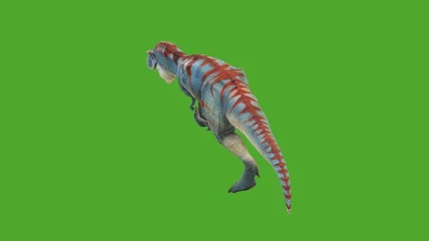 Dinosaurs high quality green screen video 4k Stock Footage 280705016