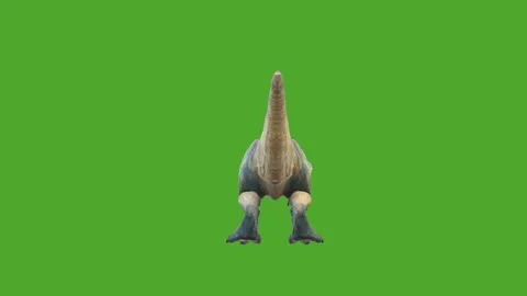 Dinosaurs high Resolution animation green screen video 4k Stock Footage 280705046