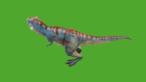 Dinosaurs high Resolution animation green screen video Video stock 280705057