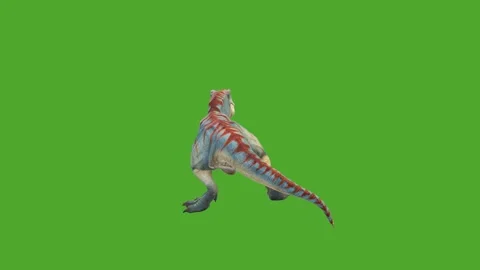 Dinosaurs high Resolution green screen 4k Stock Footage 280705070