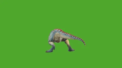 Dinosaurs high Resolution green screen animation Stock Footage 280705100