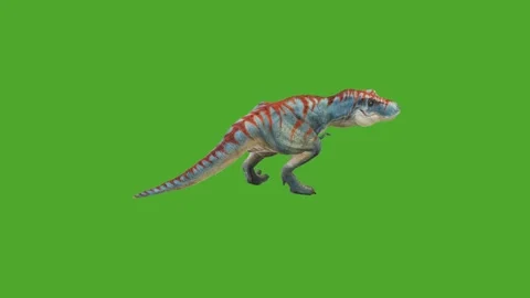 Dinosaurs high Resolution green screen animation 4k Stock Footage 280705111