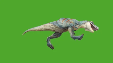 Dinosaurs high Resolution green screen effect 库存影片 280705164