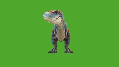 Dinosaurs high Resolution green screen effects Video stock 280705187