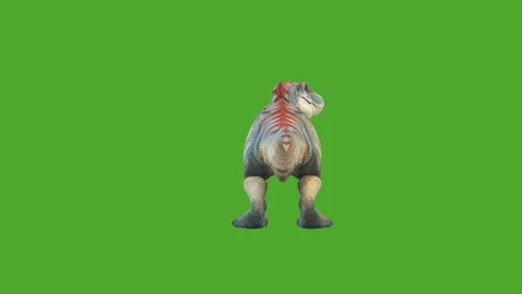 Dinosaurs higher quality green screen animated 库存影片 280705283