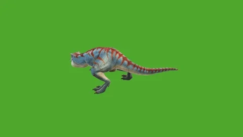 Dinosaurs higher quality green screen animated video 库存影片 280705287