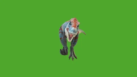 Dinosaurs higher quality green screen animation video 库存影片 280705292