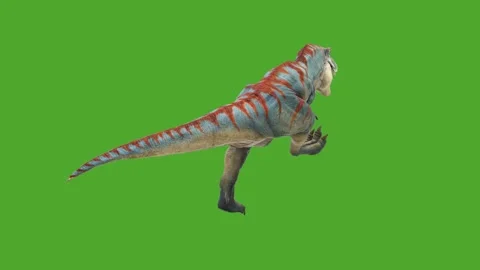 Dinosaurs higher quality green screen effect 库存影片 280705308