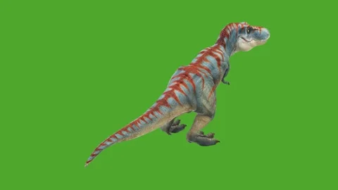 Dinosaurs higher quality green screen effect video 库存影片 280705310