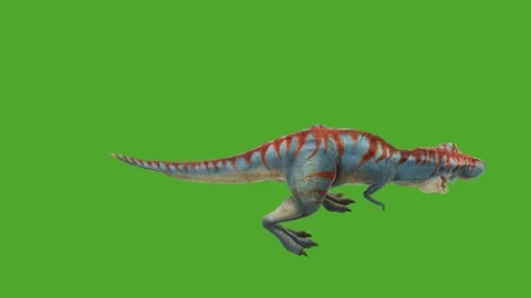 Dinosaurs higher quality green screen effects 库存影片 280705312