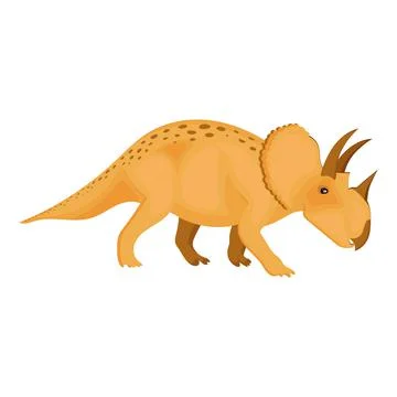 Dinosaurs isolated on a white background. Stock Illustration