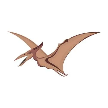 Dinosaurs isolated on a white background. Illustrazione stock