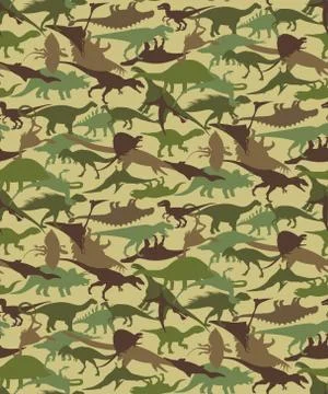 Dinosaurs Set Stock Illustration