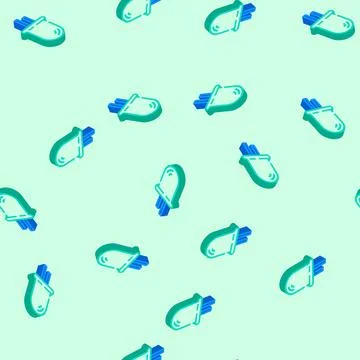 Diode electrical engineer isometric icon seamless pattern 스톡 일러스트