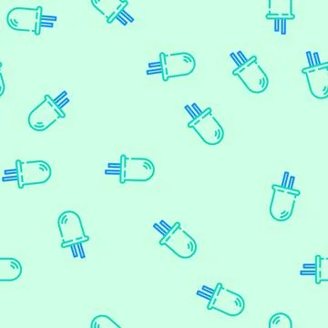 Diode electrical engineer vector seamless pattern Stockillustratie