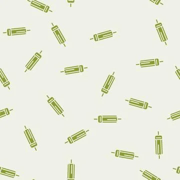 Diode electronic component glyph seamless pattern Stockillustratie