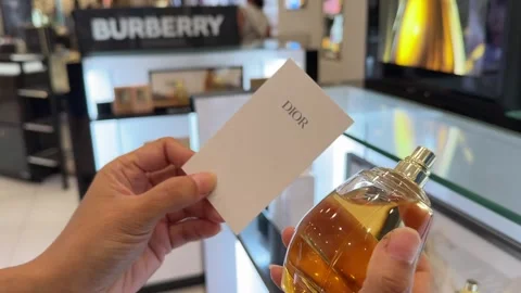 Dior Perfume Video stock 325389317