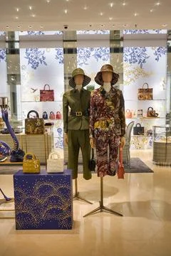 Dior store at Elements shopping mall in Hong Kong Foto stock
