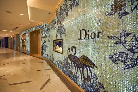 Dior store Foto stock