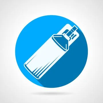 Dioxide ballon round vector icon 스톡 일러스트